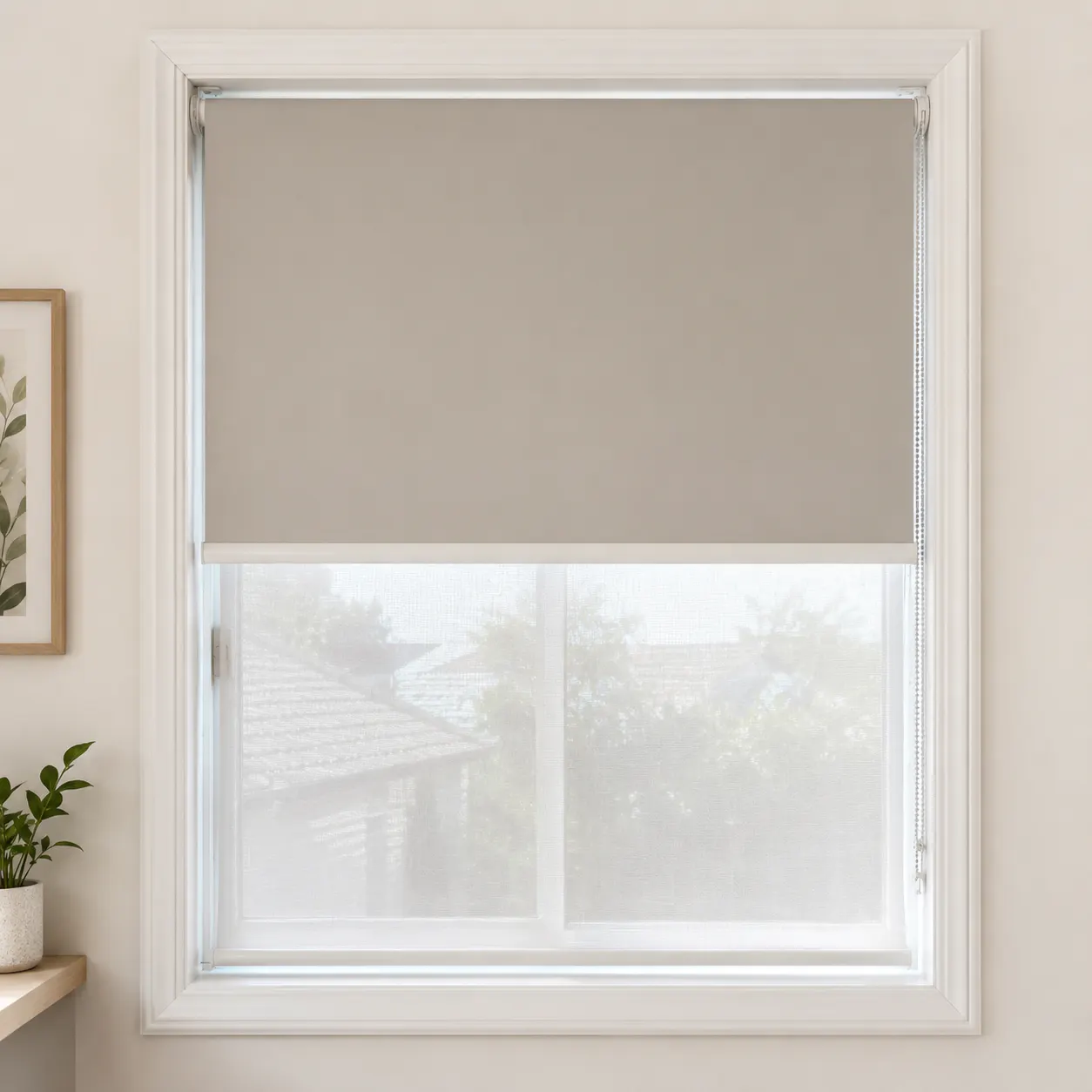 Double Roller Blinds window furnishing installation