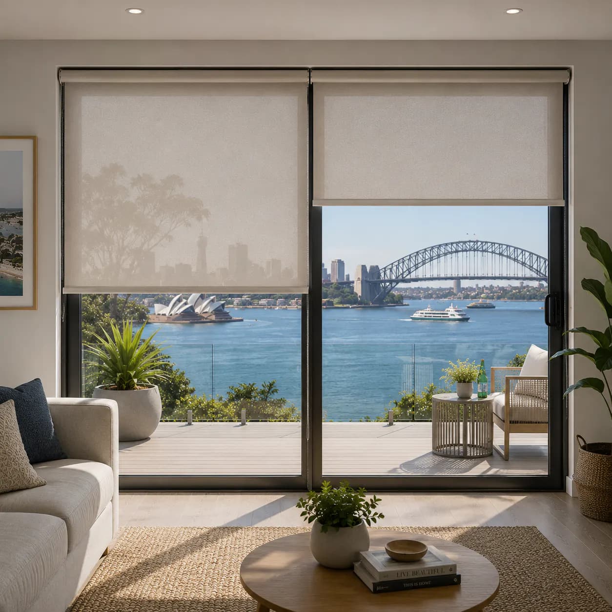 Sliding Door Blinds Detail window furnishing installation
