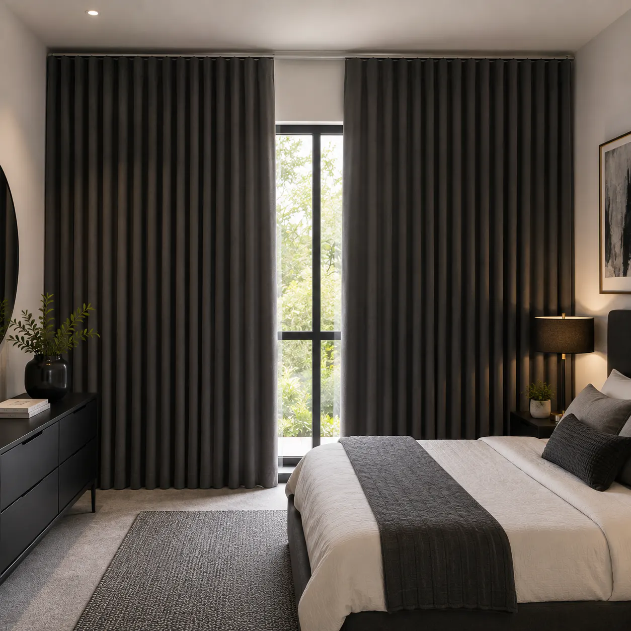 Blockout Curtains window furnishing installation